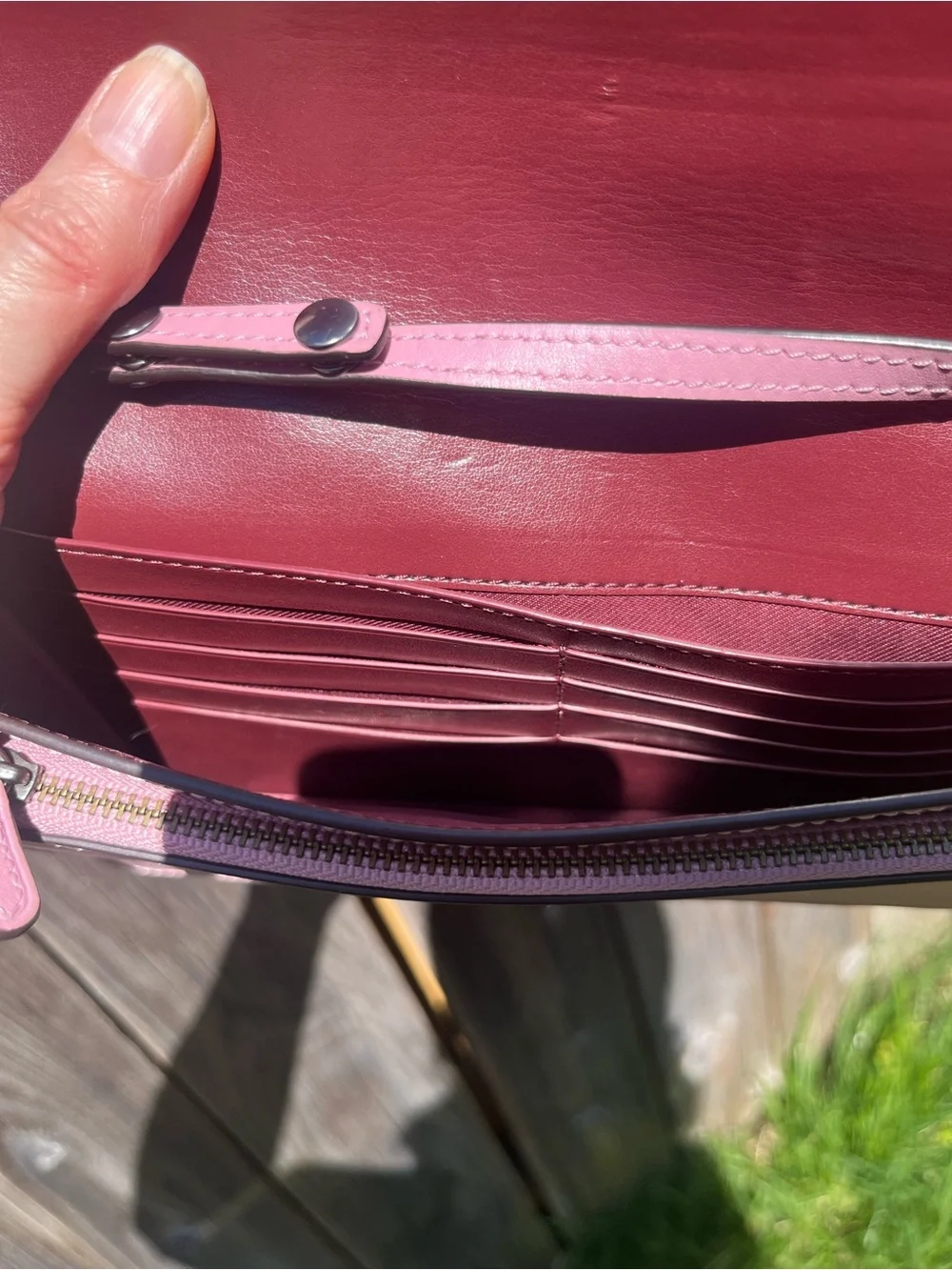 Disney X Coach Hayden Foldover Crossbody Clutch in with Sleeping Beauty Design